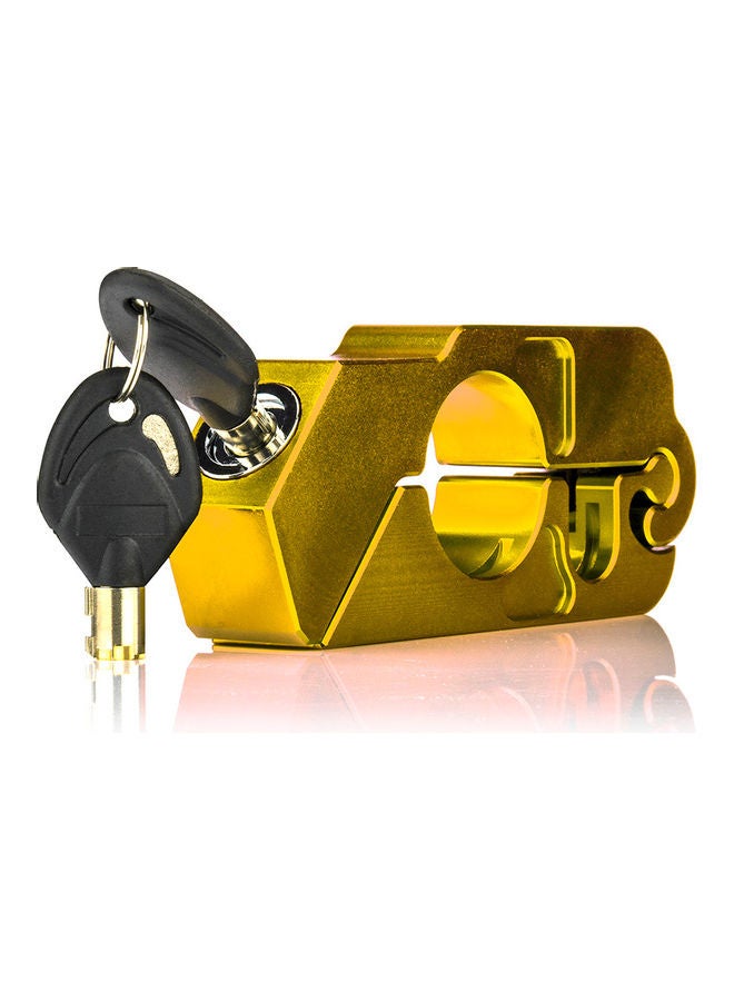 Generic 3-Piece Universal Motorcycle Lock And Key Set  - Image 1