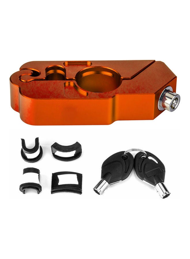Generic 3-Piece Universal Motorcycle Lock And Key Set  - Image 2