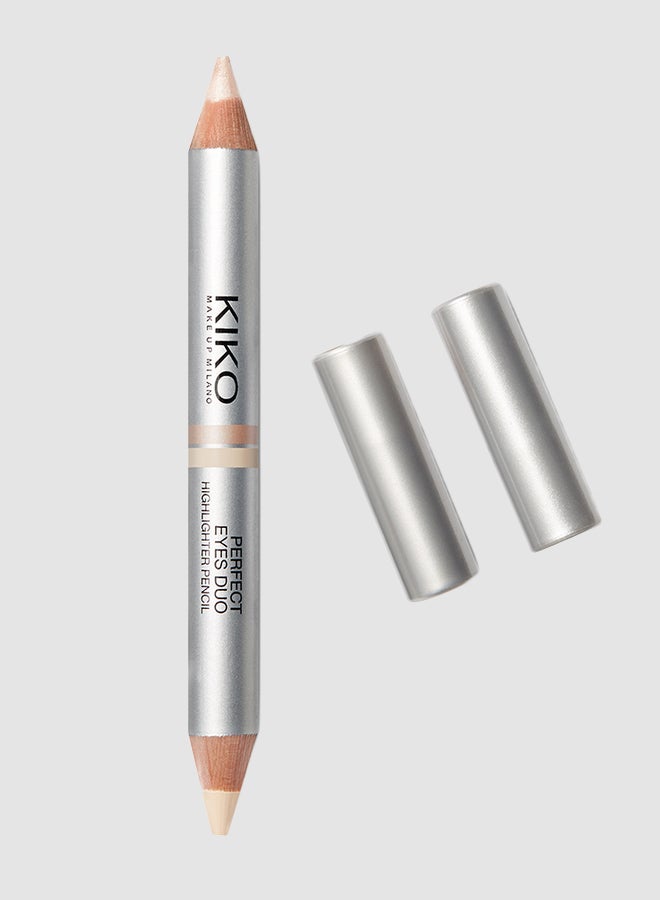 KIKO MILANO Perfect Eyes Duo Highlighter Pencil Beige  - Image 1
