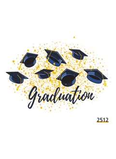 Generic Graduation Photography Background Yellow/Blue  - Image 2