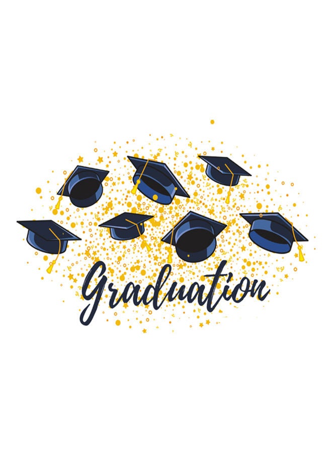 Generic - Graduation Photography Background Yellow/Blue - Image 1