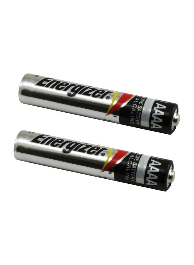 Energizer E96 Aaaa Twin-Pack Battery For Surface Pro 3 & 4 Pen Black/Silver  - Image 1