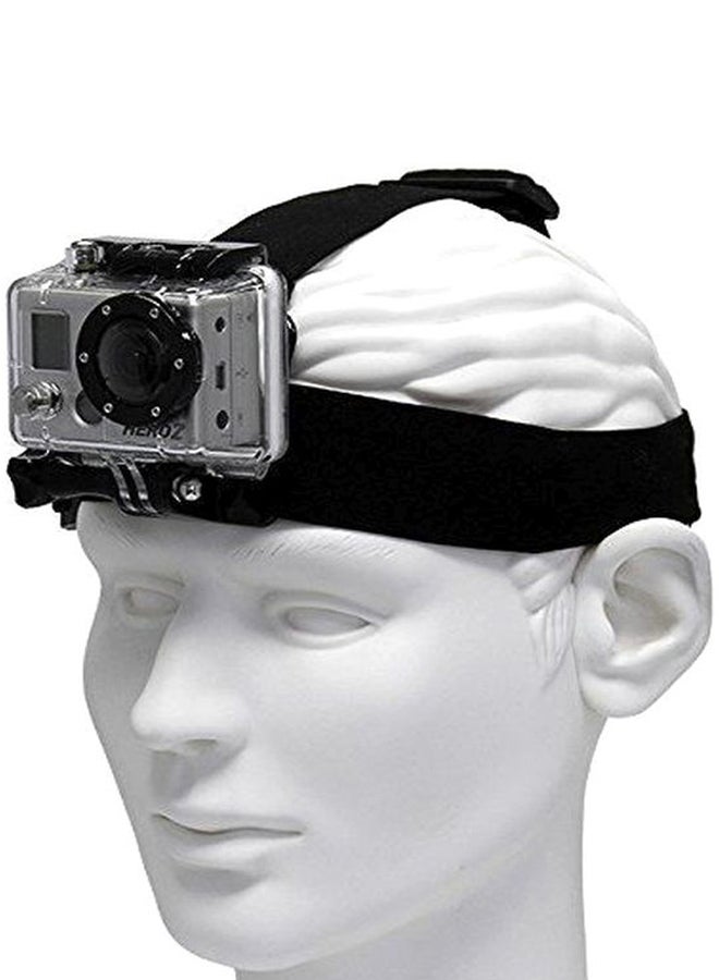 Ozone Adjustable Elastic Camera Head Strap Belt Black  - Image 3