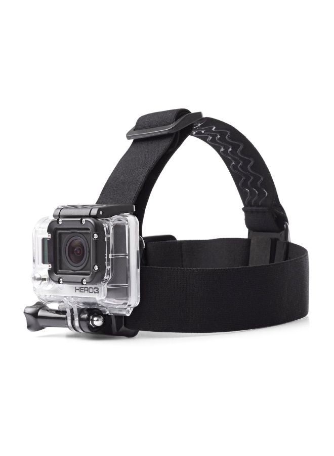 Ozone Adjustable Elastic Camera Head Strap Belt Black  - Image 5