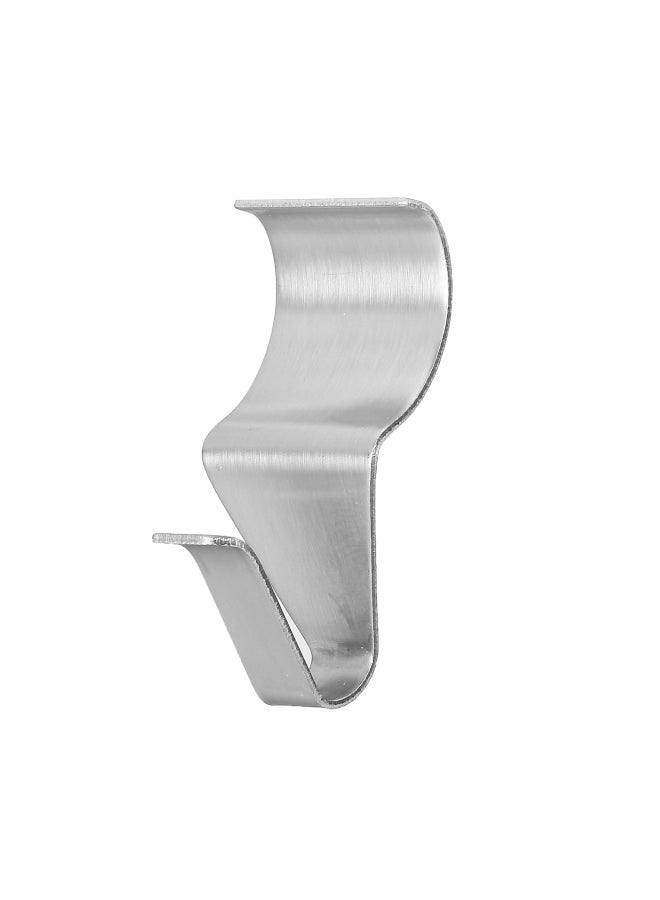 24 Piece Vinyl Siding Hooks Heavy Duty Stainless Drill Free Hanger Silver 9.00x6.5x4.5cm - Image 3