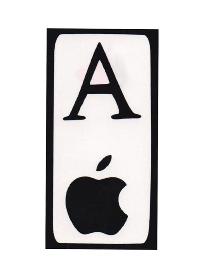 MARGOUN Design Sticker For Desktops And Laptops Black/White 