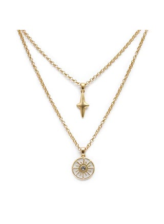 14 Karat Gold Layered Necklace - v1618664178/N45744429A_1