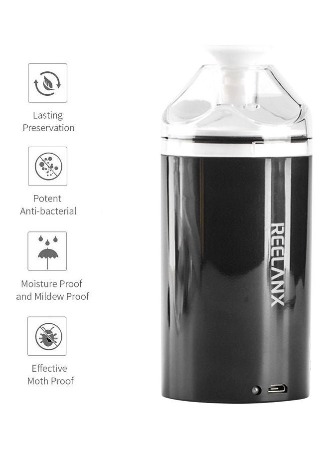 ماكينة تغليف بتفريغ الهواء صغيرة الحجم قابلةٌ للشحن بمنفذ USB أسود - Image 2