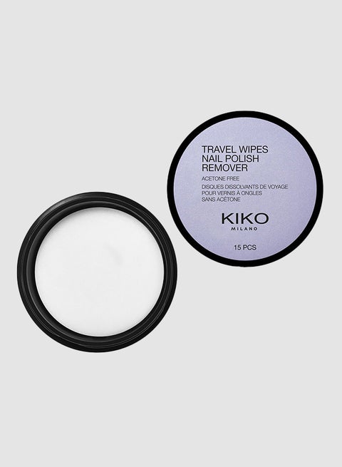 Nail Polish Remover Travel Wipes 01 White
