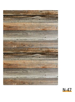 Generic Vinyl Wooden Board Photography Backdrop Multicolour  - Image 2