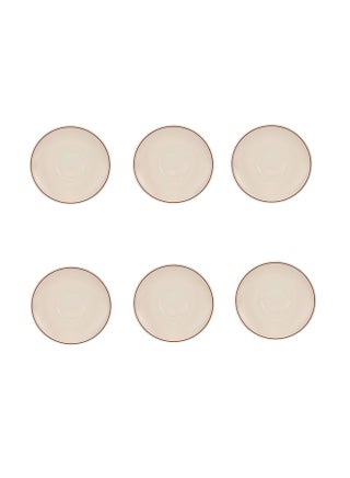 6-Piece Value Pack Bordeaux Saucer Beige 16cm - v1618667846/N45690029A_1