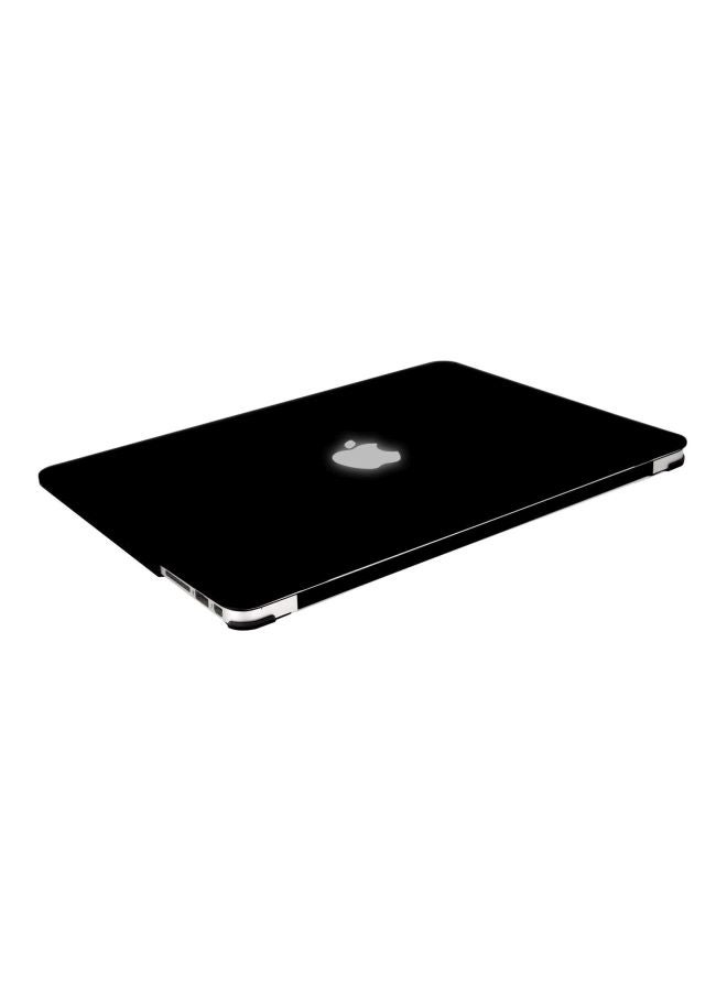 ALEESH - Matte Rubber Hard Case For Macbook Air 13-Inch Black - Image 1