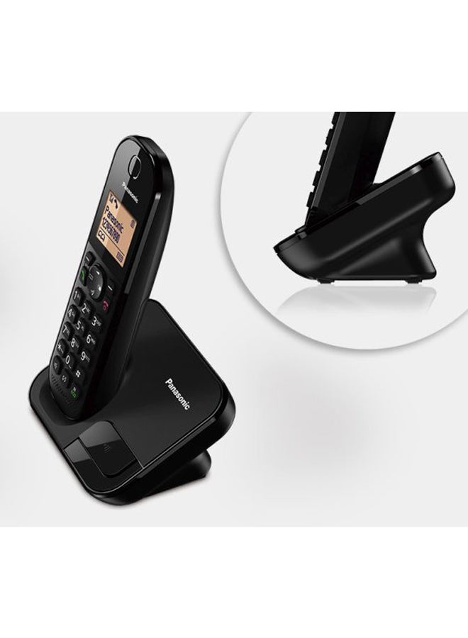 باناسونيك طقم هاتف لاسلكي من ثلاث قطع أسود - Image 4