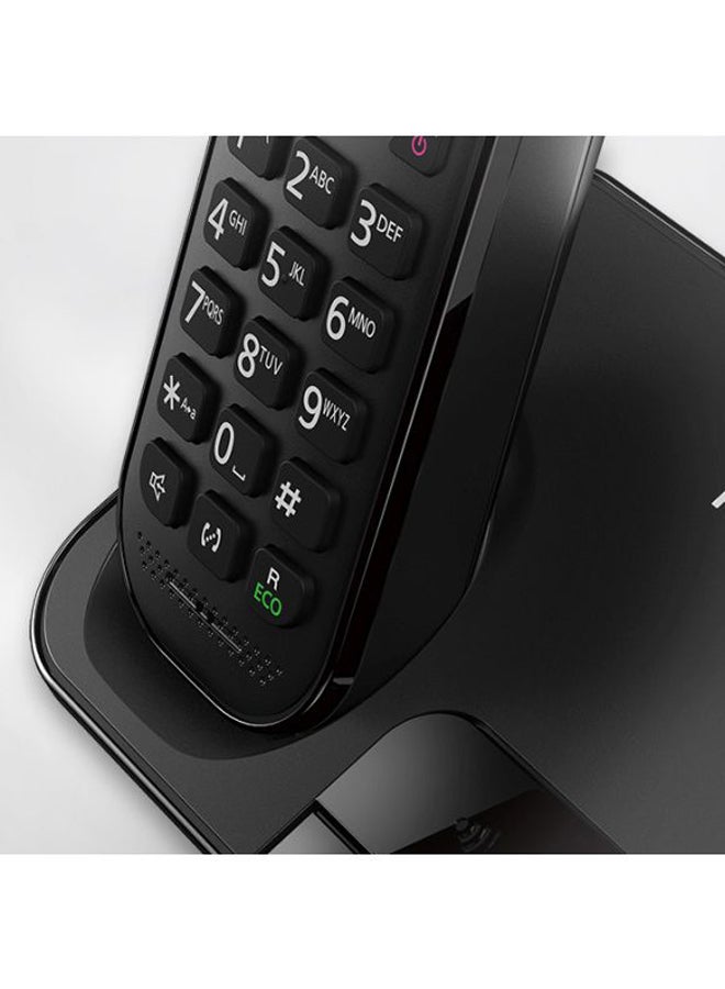 باناسونيك طقم هاتف لاسلكي من ثلاث قطع أسود - Image 5