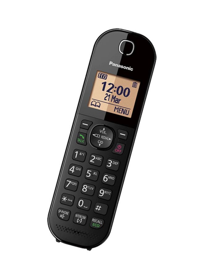 باناسونيك طقم هاتف لاسلكي من ثلاث قطع أسود - Image 3