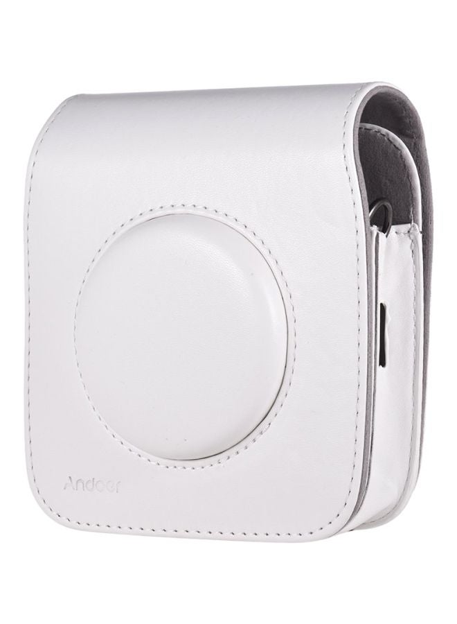 ANDOER Protective Case With Adjustable Strap White  - Image 1