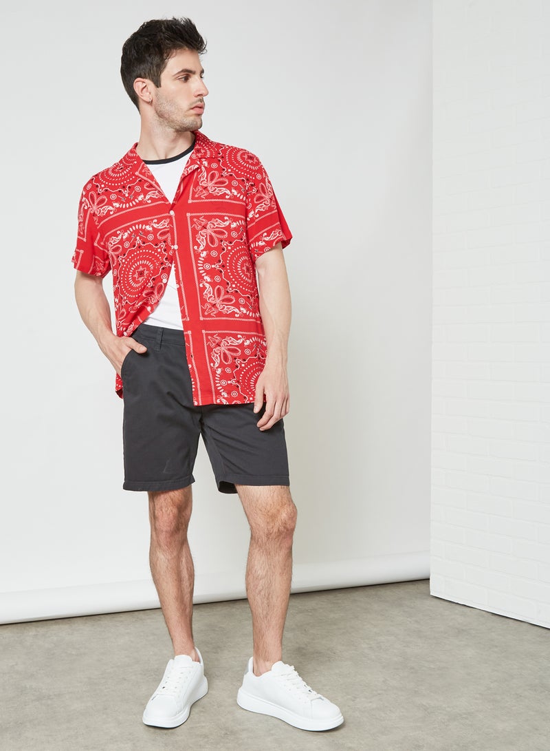 BRAVE SOUL - Basic Shorts Navy - Image 1