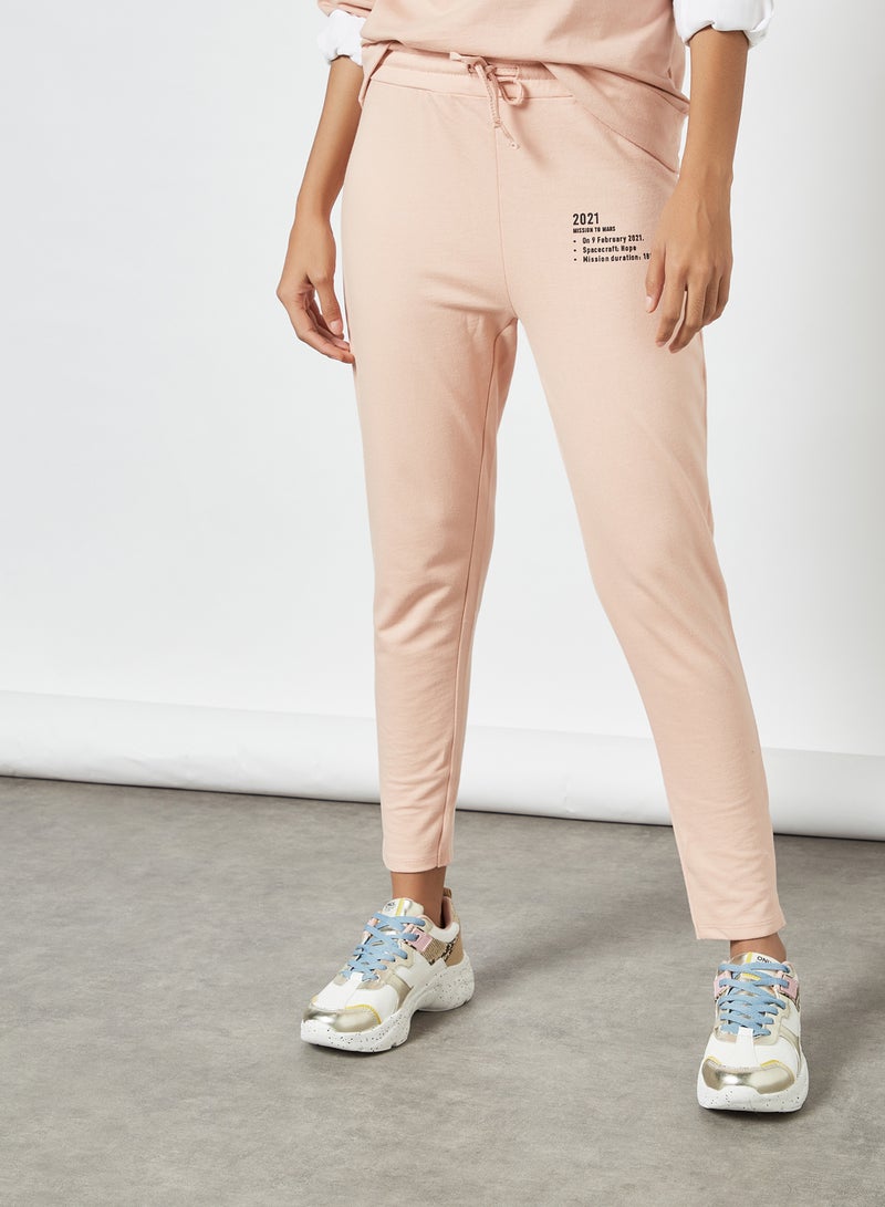 Sivvi x GenM - Mission Mars Slim Pants Pink - Image 1