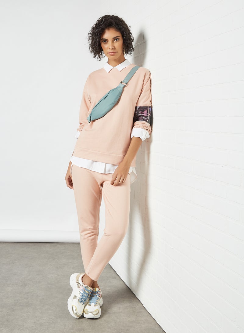 Sivvi x GenM - Mission Mars Slim Pants Pink - Image 1