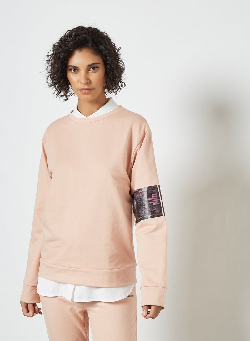 Sivvi x GenM - Mission Mars Sweatshirt Pink - Image 1