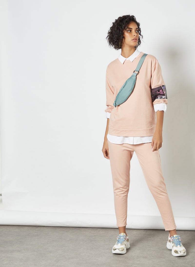 Sivvi x GenM - Mission Mars Sweatshirt Pink - Image 1