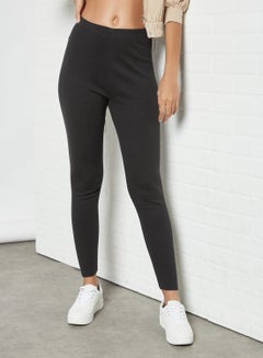Sivvi x GenM Comfortable Casual High Rise Leggings Black  - Image 1