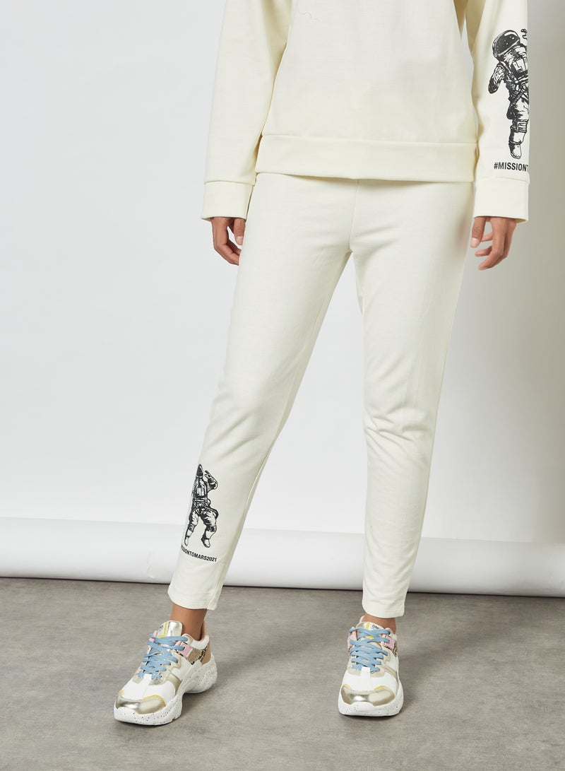 Sivvi x GenM - Mission Mars Slim Pants Beige - Image 1