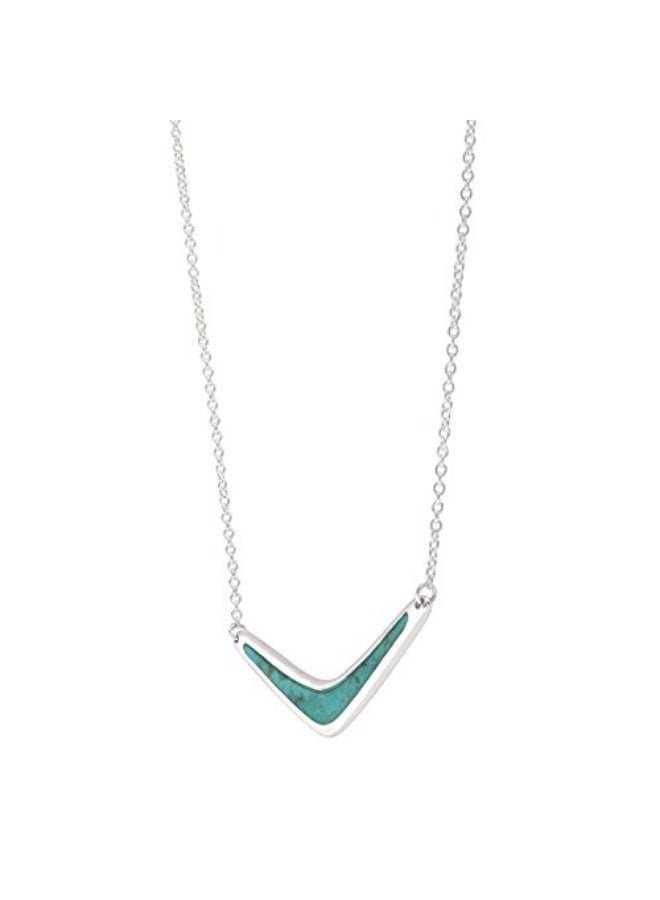 Reversible Boomerang Turquoise Necklace - v1618681377/N45732787A_3