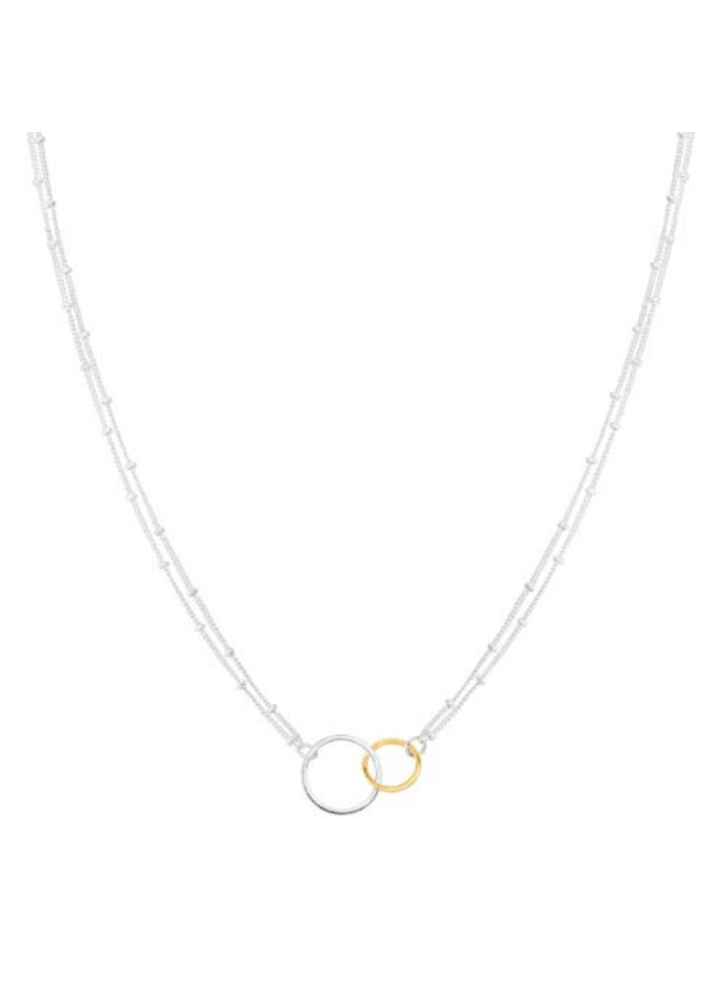 Silpada Circle Linking Station Necklace - Image 1