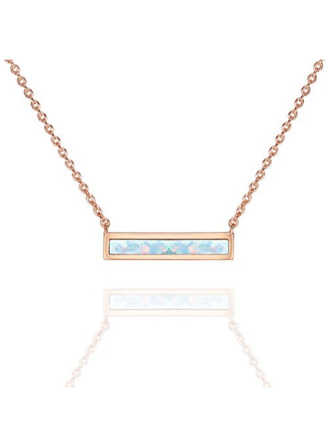 بافوا قلادة رفيعة من الأوبال - Image 1