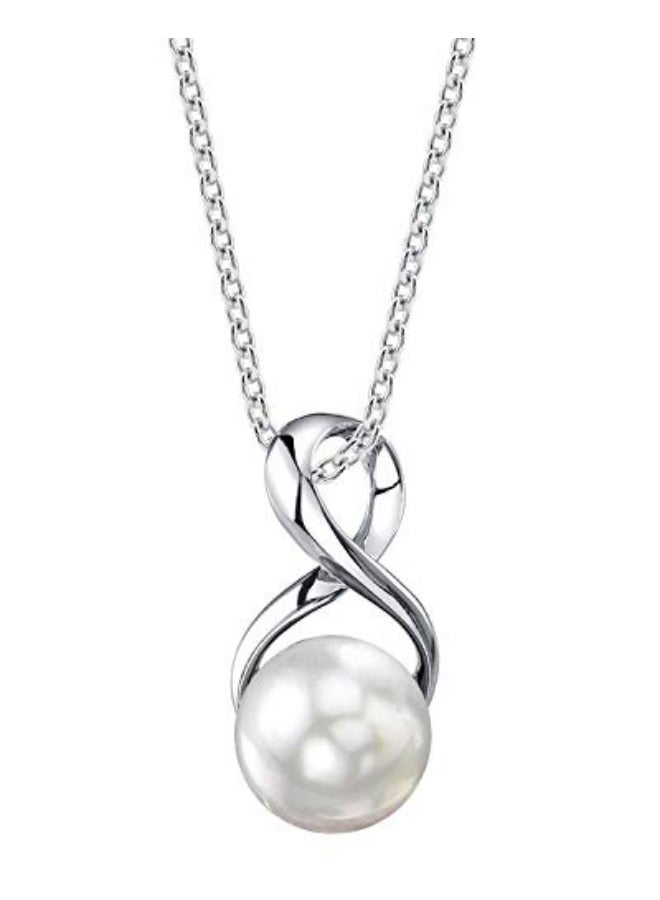 The Pearl Source Freshwater Cultured Pearl Pendant Necklace  - Image 1