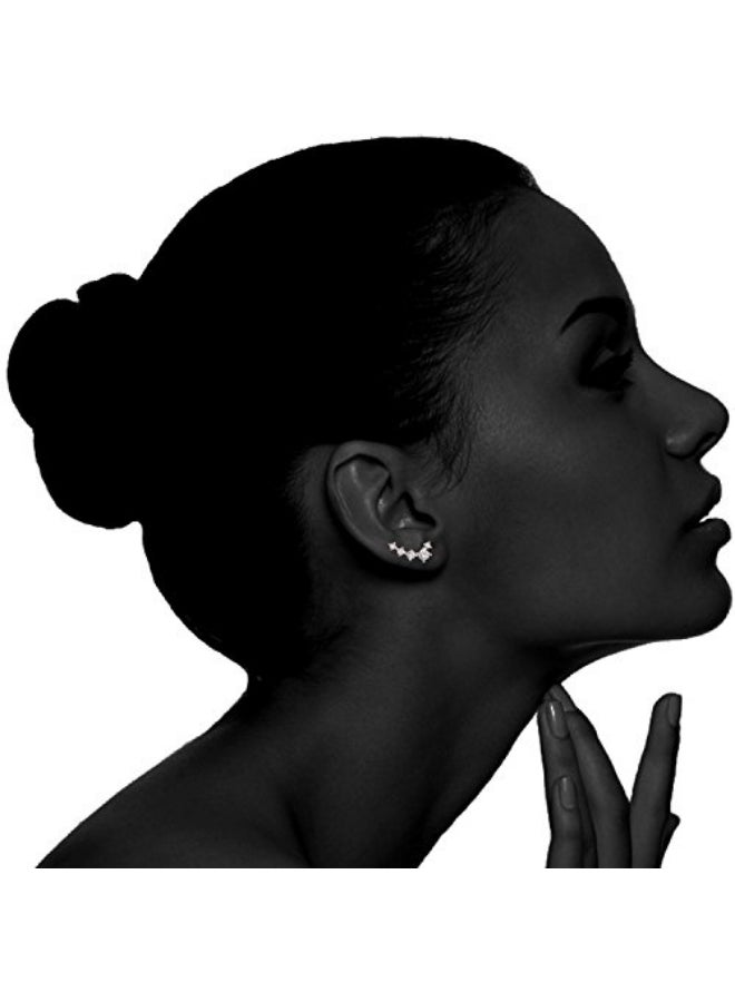 PAVOI - Cubic Zirconia Cuff Earrings - Image 1