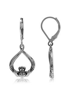 Drop Shape Leverback Dangle Earrings - v1618681387/N45744450A_1