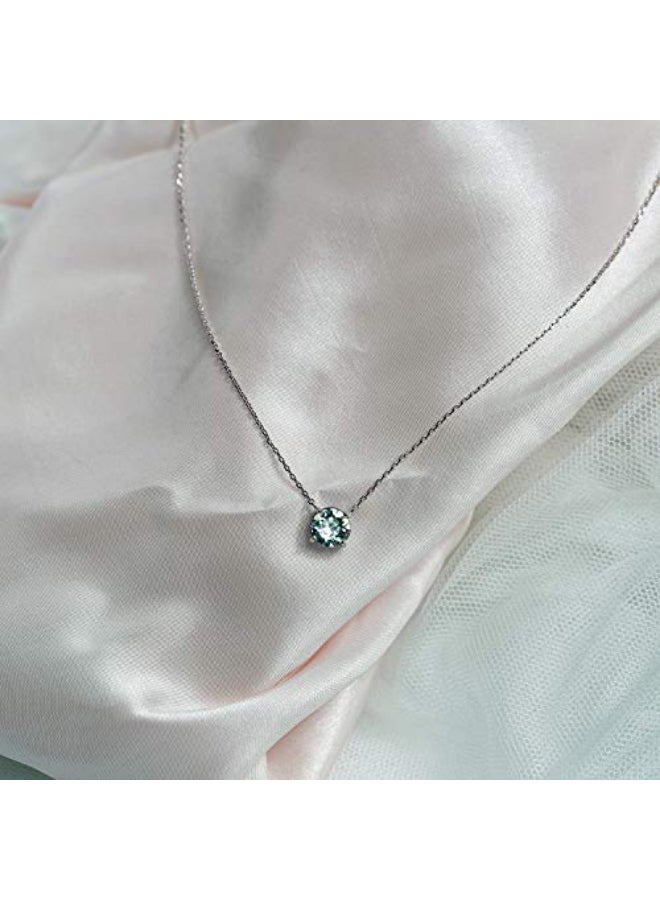 PAVOI - CZ Dainty Choker Necklace - Image 1