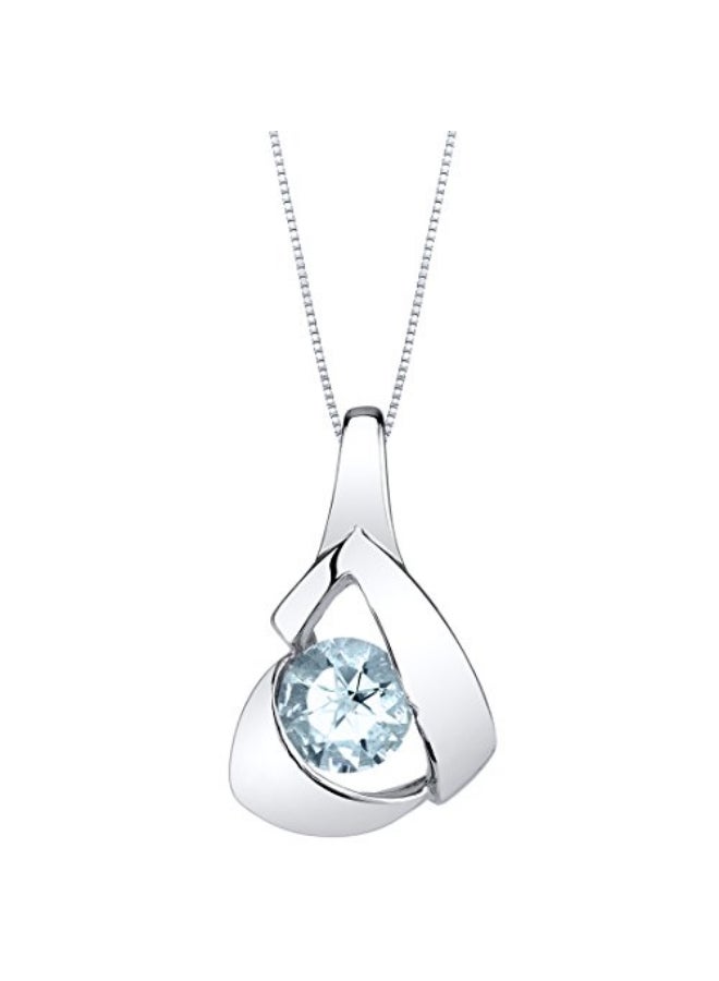 PEORA Round Shape Pendant Necklace - Image 1