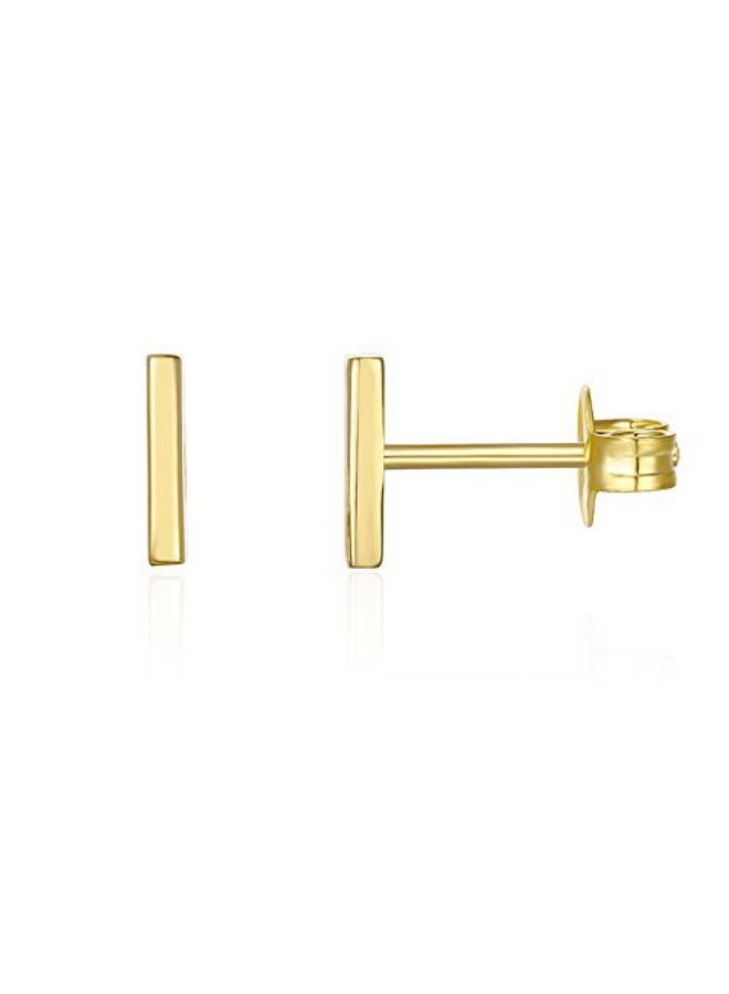 Mini Bar Stud Earrings - v1618681391/N45744548A_1