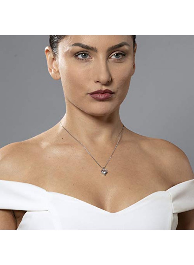 PEORA Heart Shape Design Pendant Necklace - Image 3