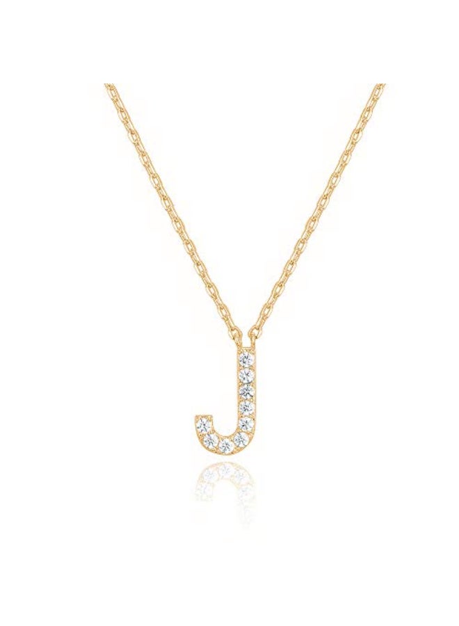 بافوا قلادة بدلاية على شكل حرف مرصعة بالزركونيا المكعبة - Image 1