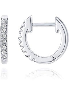 Post Cubic Zirconia Cuff Earring