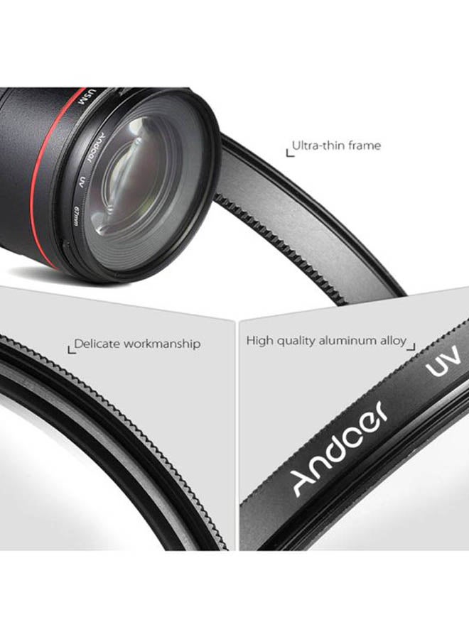 ANDOER - Neutral Density Lens Filter Set 13x5x10cm Black/Clear/Purple - Image 1