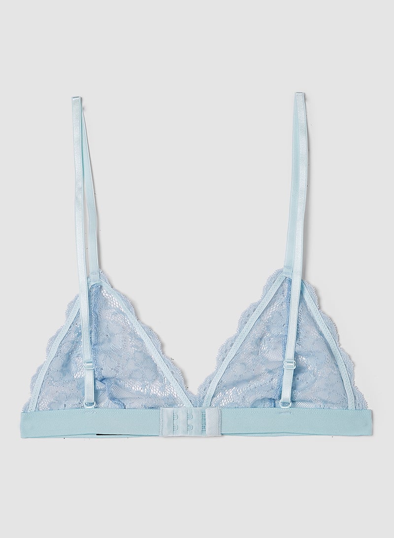 trendyol - Lace Triangle Bralette Mint - Image 1