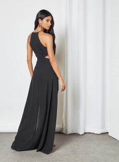 trendyol Cut-Out Maxi Dress Black  - Image 2