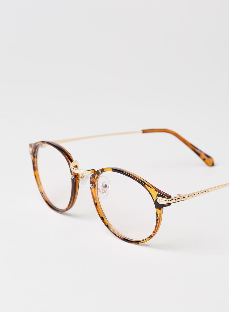 Tortoiseshell Frames Glasses - v1618686601/N44021913A_3