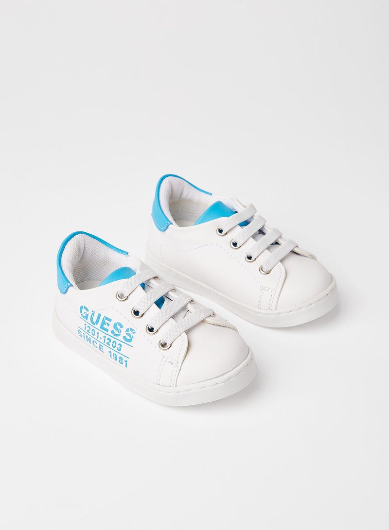GUESS - Kids Andrea Logo Sneakers Off White - Image 1