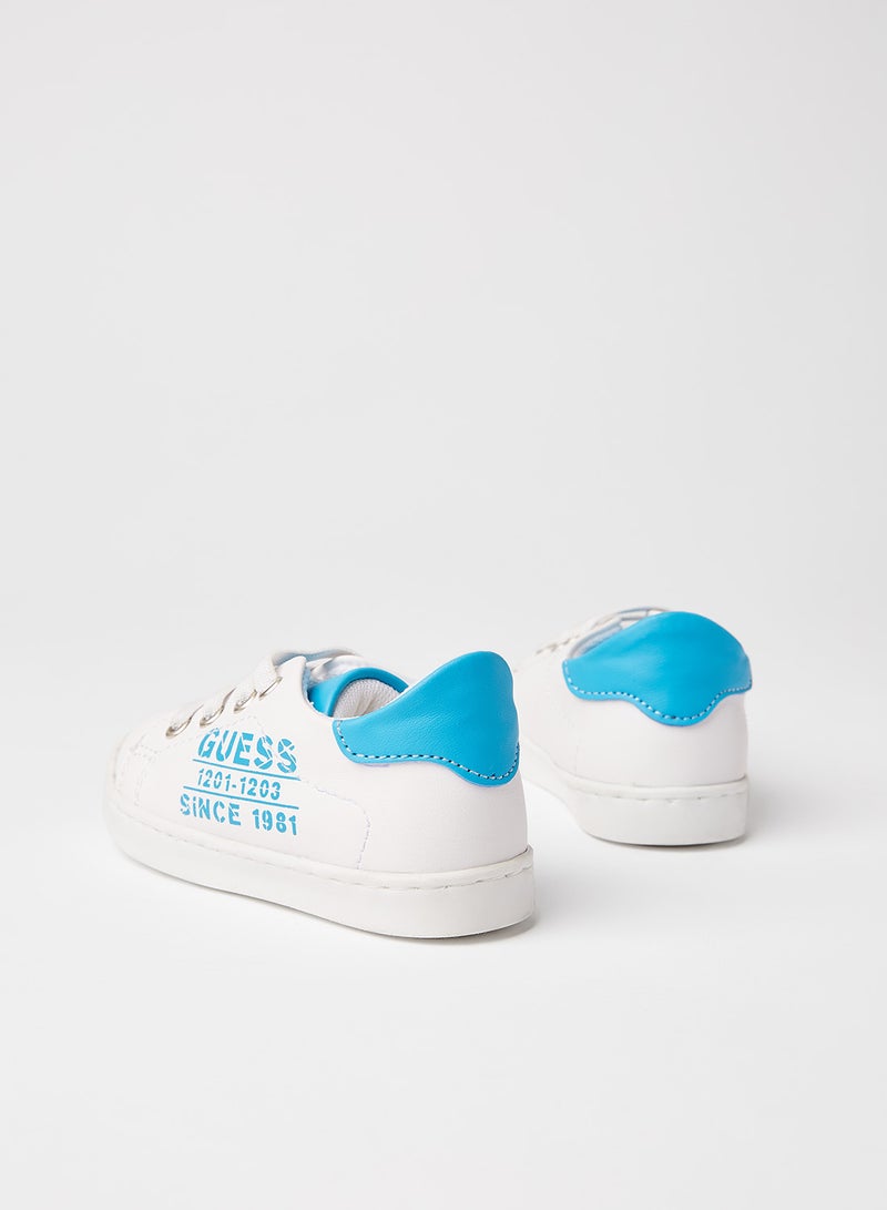 GUESS - Kids Andrea Logo Sneakers Off White - Image 1