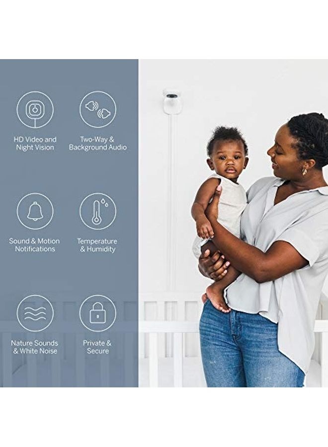 Nanit Pro Smart Baby Monitor With Wall Mount - Image 5