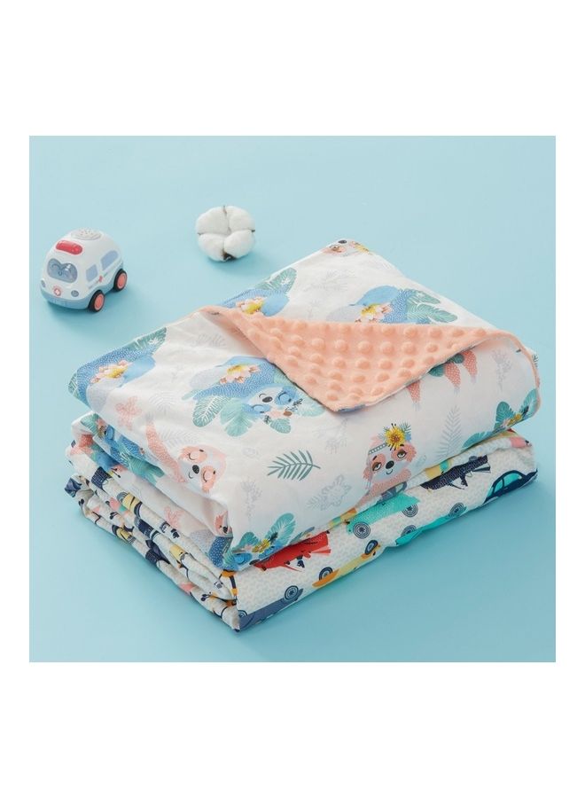 insular Printed Dotted  Blanket - Image 2