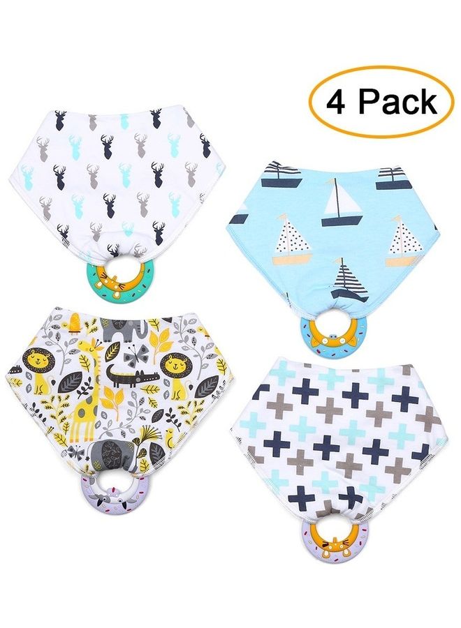 4-Piece Printed Baby Bib Set - v1618691483/N46590542A_1