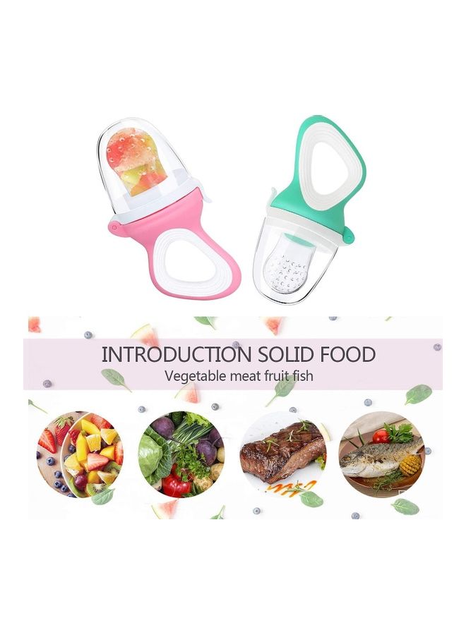 NuSense 5-Piece Baby Fruit Feeder Pacifier With Replacement Silicone Teat - Image 1