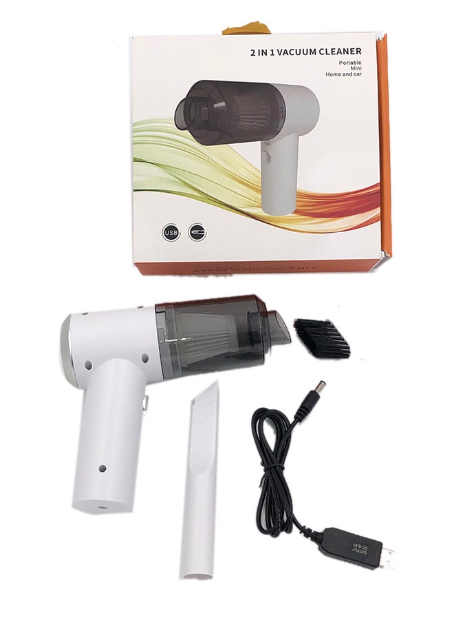 مكنسة كهربائية محمولة باليد 2 في 1 18 W vc-2in1 أبيض/ أسود - Image 1